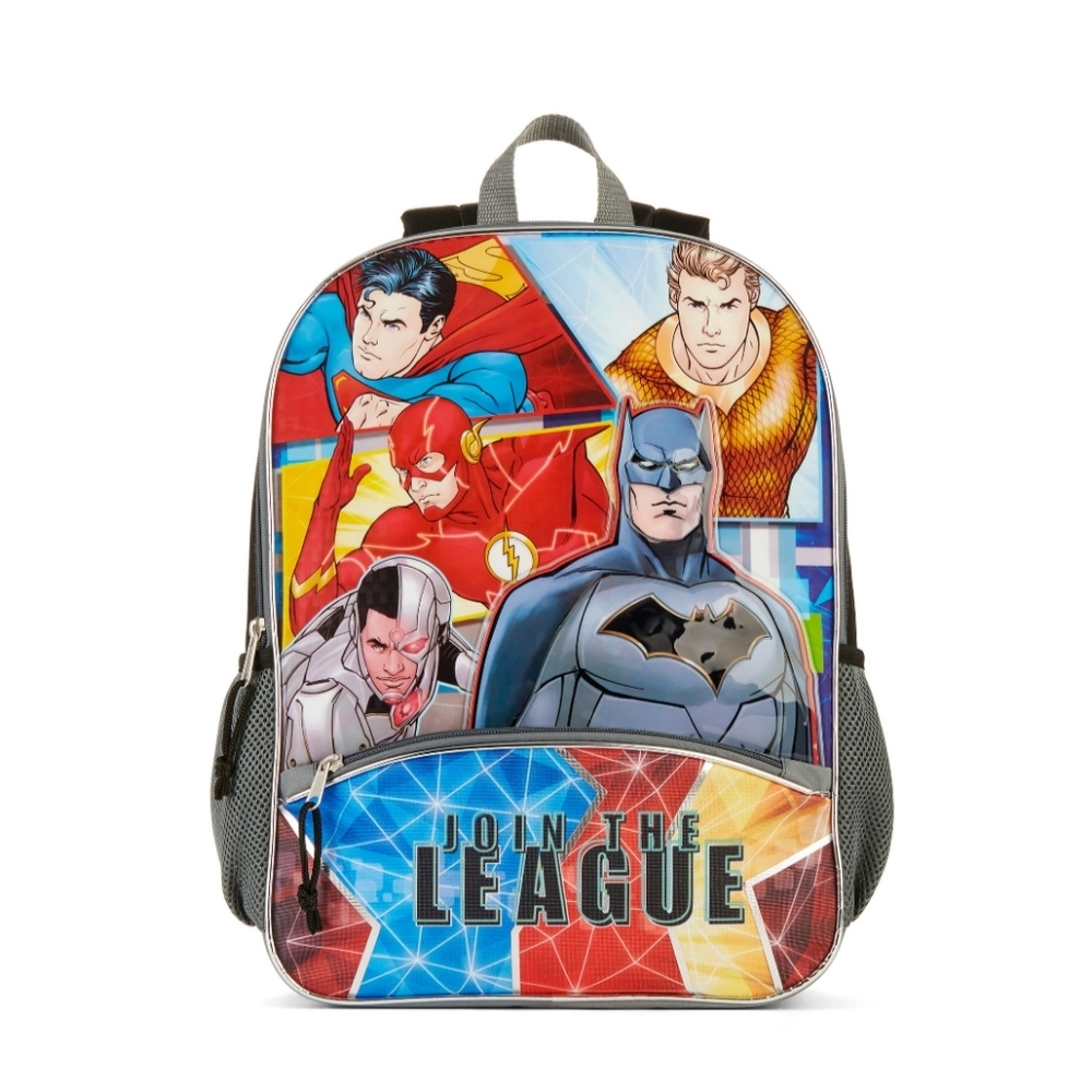 Justice League Bookbag Backpack NWT Superman